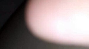 Look at this shy wife's pretty pink pussy and her fat ass getting all the attention!