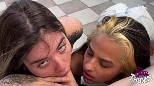 Suggestive-Neutral Nymphs Crave Hot Action on Their Feet with Big Tools. Are You Ready for This Wild Ride?