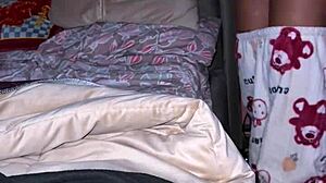 Young Indian couple films first homemade video late at night. It’s raw and sexy!