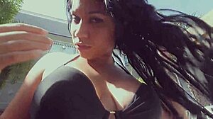 Angelina Latina Finds Big Black Cock In Miami Pool