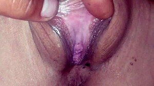 golden-haired blonde in a black sweater sucks my dick