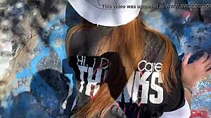 outdoor creampie action in the wild