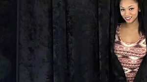 Beautiful milf's casting introduction with big natural tits