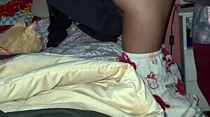 Young Indian couple films first homemade video late at night. It’s raw and sexy!