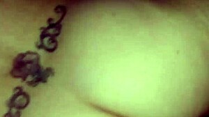 Look at this shy wife's pretty pink pussy and her fat ass getting all the attention!