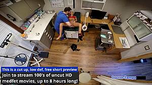 Dr. Tampa's smuggling inc: Asia Perez, Little Mina, and Ami Rogue face latex humiliation