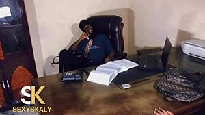 I got my chizzy history teacher banging her ass in office!