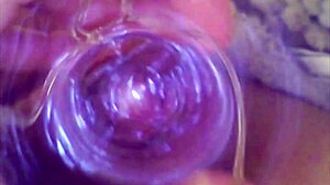 Real pussy orgasm contractions on cam, sperm in juice under microscope!