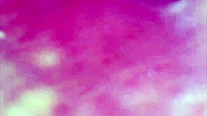 Real pussy orgasm contractions on cam, sperm in juice under microscope!