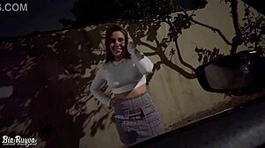 i sucked that monster cock in public with my tight latina pussy