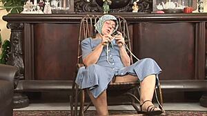 girl enjoying herself with masturbation