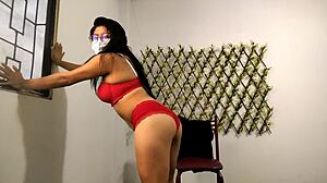 when my husband is at work, time for video calls with the mistress