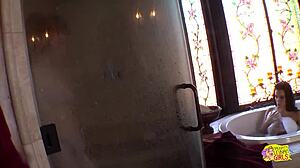 Hey, redhead Faye Reagan is muff diving and fucking her brunette girl Victoria Valentino passionately! 😍