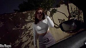 i sucked that monster cock in public with my tight latina pussy