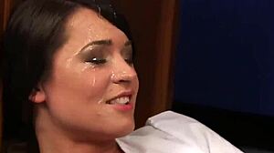 Cheerleader Zuzu Sweet Blows Matt's Massive Cock Unaware Of Cuck Dan