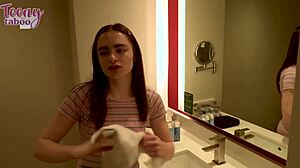 watch reese robbins get her big pussy creampied by seth!