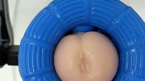 I demonstrate the Rubjoy robot fleshlight for sensual masturbation