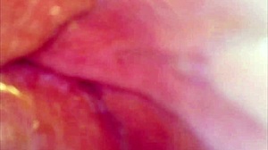 Real pussy orgasm contractions on cam, sperm in juice under microscope!