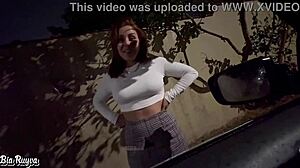 i sucked that monster cock in public with my tight latina pussy