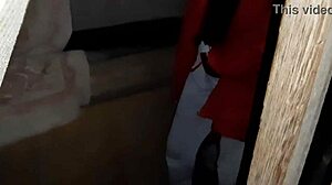 Wow, Caught My Step-Aunt Masturbating and Watched Her Cum in Lesbian Play!