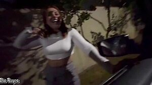 i sucked that monster cock in public with my tight latina pussy