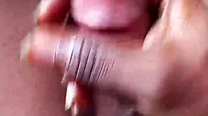I stroke my big black monster cock solo in this masturbation session