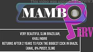 Khali Noire Takes Brazil’s Biggest Cock