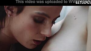 I-I mean, sexy girls ditch partying for lesbian 4some in backseat moaning boobs tits group