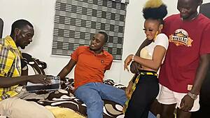 My Petite Teacher And Classmates Run A Rough Train On Me In The Classroom