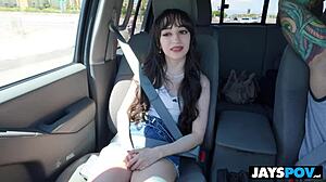 jay’s pov with petite newbie ronnie violet in hot casting action 😘