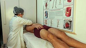 J'étais si dur quand l'infirmière m'a touché à l'hôpital