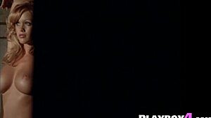 beautiful milf christine smith strips in lingerie, revealing her stunning naked curvy body with big tits