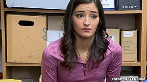 Emily Willis rides big cock hard