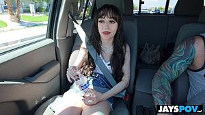 jay’s pov with petite newbie ronnie violet in hot casting action 😘