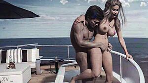 Reborn returns with intense anal pleasure, assfucking, blowjob, and masturbation in passionate rebirth