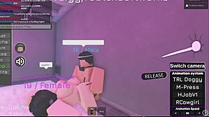 fucking hot roblox girl gets ass pounded with big tits and cumshot