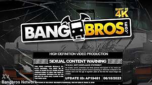 Look at that big ass brunette taking monster cock deepthroat to facial