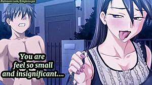 Hentai JOI Explores Public Humiliation in Wild Fantasy Scene.