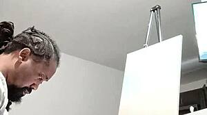 Man, cubby so luvily got naked for a homemade solo in class