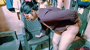 muslim auntie says lick my pussy first then i'll fuck you hard