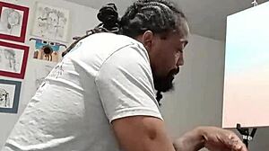 Man, cubby so luvily got naked for a homemade solo in class