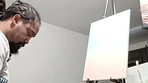 Man, cubby so luvily got naked for a homemade solo in class