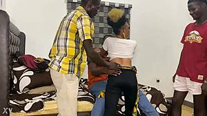 My Petite Teacher And Classmates Run A Rough Train On Me In The Classroom