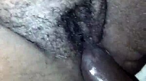 Just a casual day with cum flowing in a ROUGH CREAMPIE session with chubby black babe.