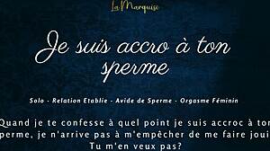 i'm addicted to your cum 😍 french joi