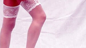 Milf karolince cc and sexy blonde teen jessica lawson posing in lingerie