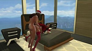 Christmas morning is the best for a dick in the ass