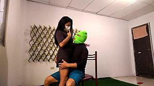 Stepson Claims First Time Fucking Submissive Latina Stepmom with Big Ass