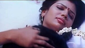 Erotic scene unfolds on first night.