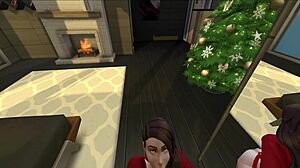 Christmas morning is the best for a dick in the ass